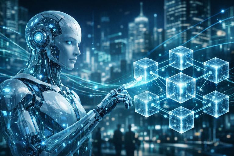 erfahren sie, wie die verbindung von künstlicher intelligenz und blockchain-technologie innovative geschäftsmodelle fördert und unternehmen revolutioniert.
