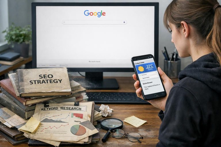 entdecken sie, warum traditionelle seo-strategien in einer zero-click-umgebung weniger effektiv sind und wie sie ihre online-präsenz trotzdem erfolgreich optimieren können.